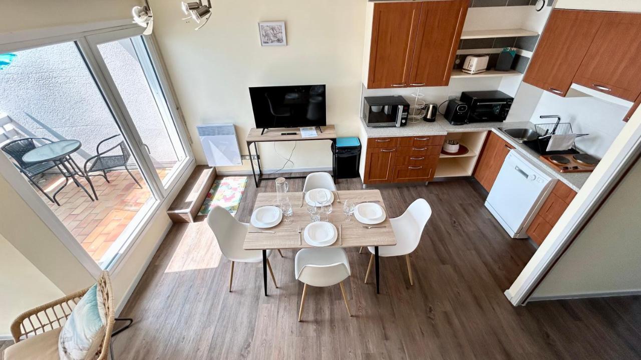 Plein Sud, Appartement Vue Baie, Acces Direct Plage 勒克罗图瓦 外观 照片